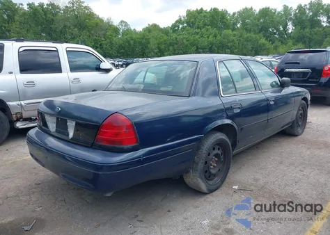 2006 Ford Crown Victoria Police/Police Interceptor z USA, uszkodzony, nr VIN 2FAFP71W76X101151